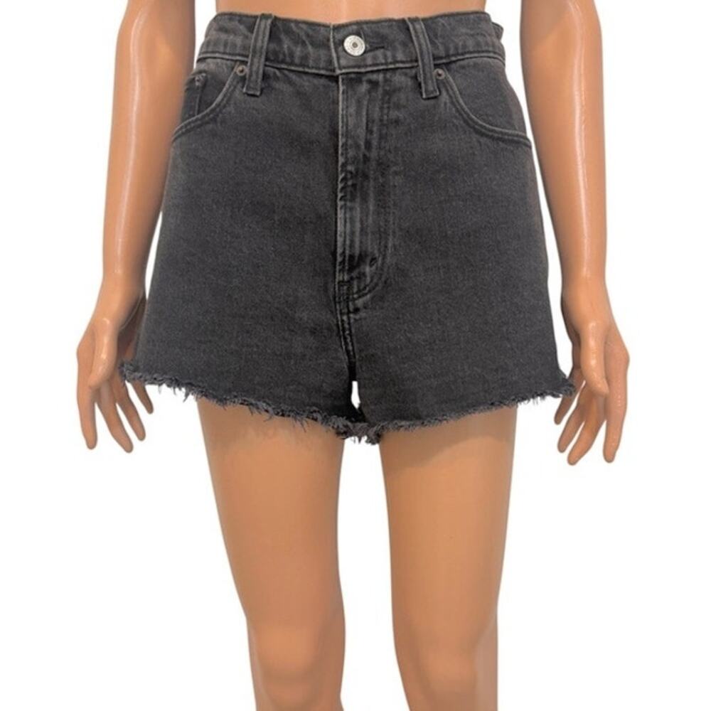 Abercrombie & Fitch 29 8 Curve Love high rise mom short SH 3581